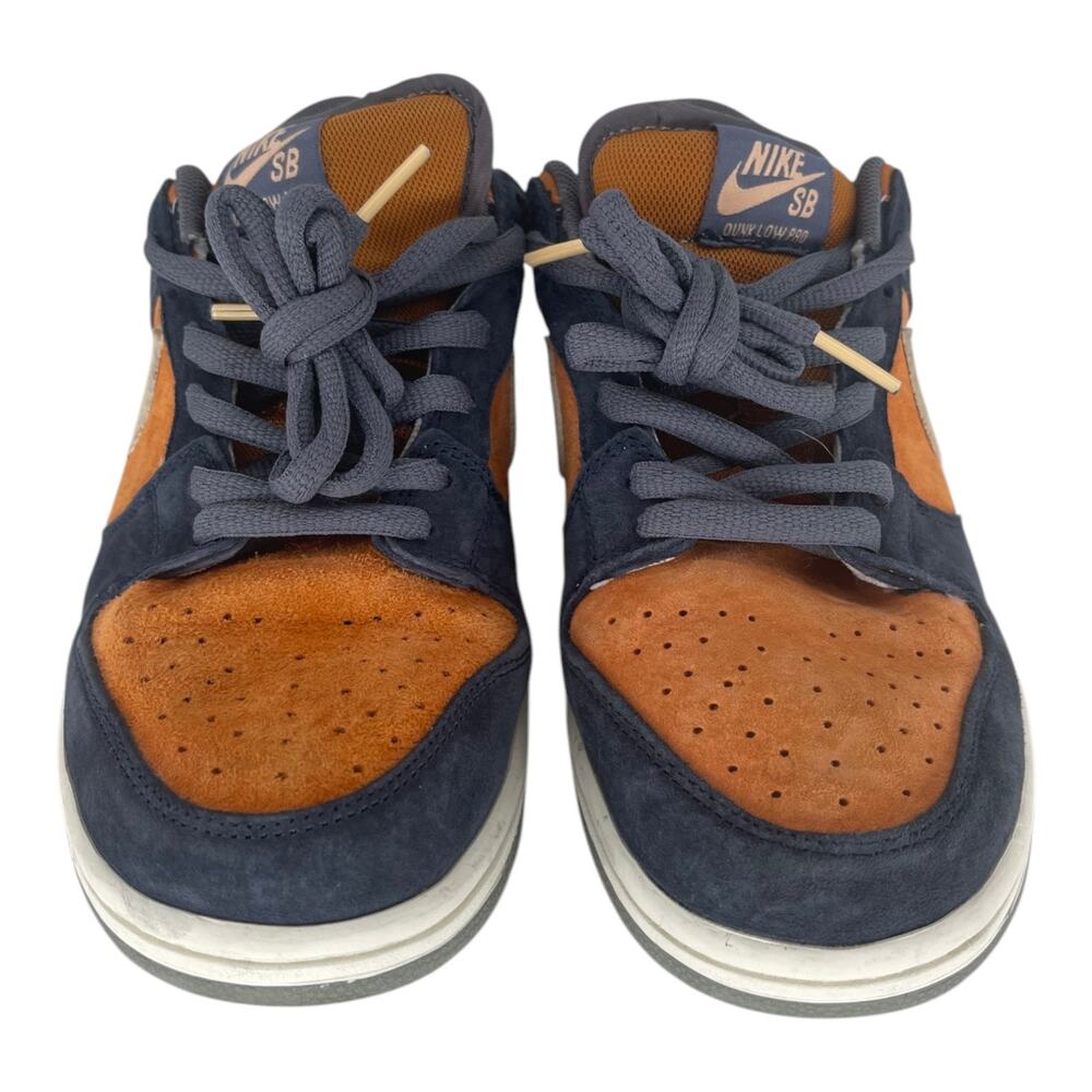 Nike SB Dunk Low Pro Orange Navy HF3063-002 Men's Size 8 - Picture 2 of 10